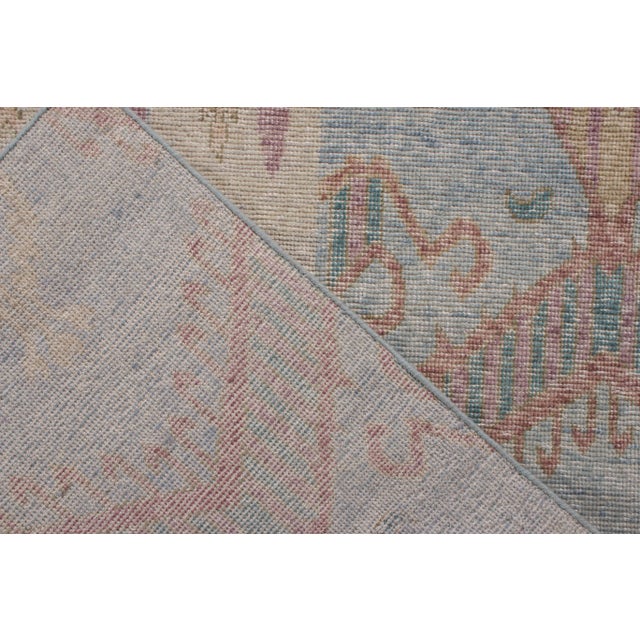 Not Yet Made - Made To Order Rug & Kilim’s Mira Rug in Sky Blue, 5x7 For Sale - Image 5 of 6