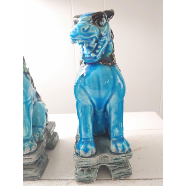 Asian Mid 20th Century Foo Dogs Made in Japan, a Pair For Sale - Image 3 of 8