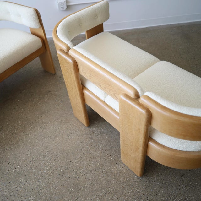 Wood Jens Risom Loveseats, a Pair For Sale - Image 7 of 11