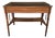 Mid-Century Art Deco Italian Walnut Burl Glass Writing Desk Table, 1940s For Sale