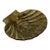 Vintage Brass Seashell Catchall Dish – Coastal Shell Trinket Tray For Sale