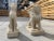 1980s Egyptian Sphinx & Cat Statue in Crackle Glazed Porcelain - a Set For Sale In Denver - Image 6 of 13