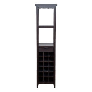 Crate & Barrel Madison Wine Tower For Sale