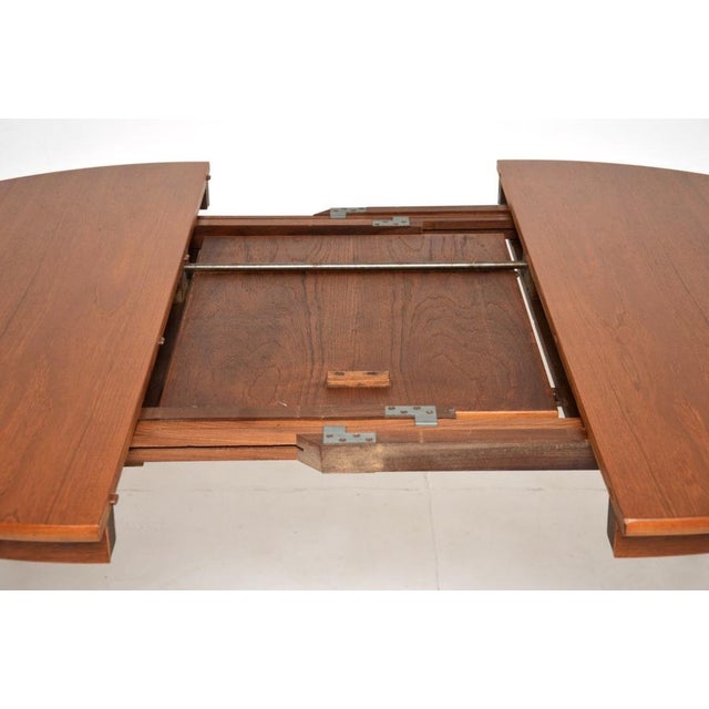 Vintage Danish Teak Dinette Dining Table and Chairs by Hans Olsen for Frem Røjle, 1960, Set of 7 For Sale - Image 12 of 18