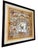 HERMES Carre 90 "Decoupages" Silk Twill Scarf inspired by German paper cutting (Scherenschnitte). Golds, browns, greens,...