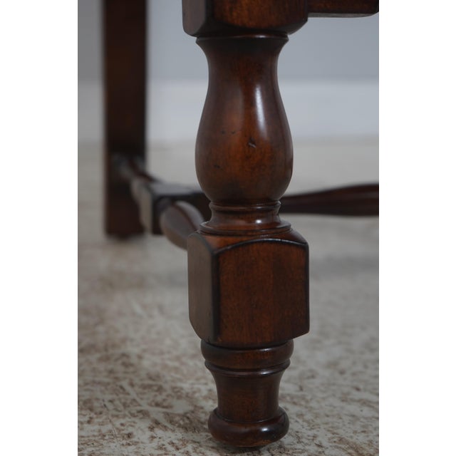 Set of 4 Mahogany High Back Dining Chairs For Sale - Image 14 of 18