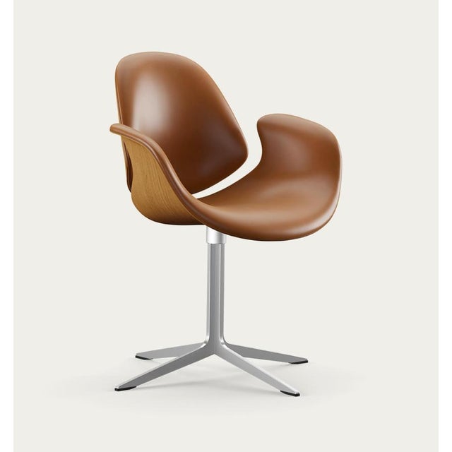 Salto and sigsgaard council chair wood types: oak, upholstery: nevada leather cognac for one collection. the council...