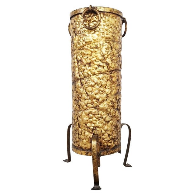 Mid-Century Copper Umbrella Stand, 1960s For Sale - Image 9 of 9