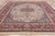 Signed Seirafian Vintage Ivory Persian Isfahan Rug - 06'09 X 10'06 For Sale - Image 9 of 10