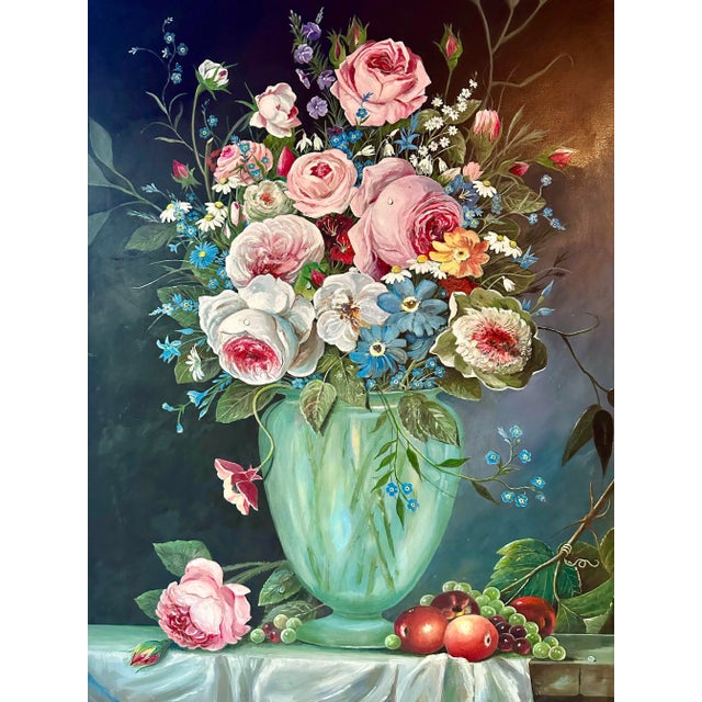 Details in this painting are just unbelievable. Painted like the old masters with such detail that you feel like you can...