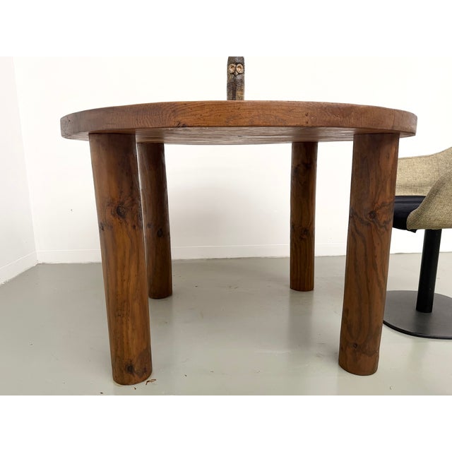 Vintage Table in Oak, 1950s For Sale - Image 15 of 18