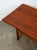 Mid Century Danish Modern Coffee Table Solid Teak Denmark Surfboard MCM Vintage For Sale - Image 10 of 12