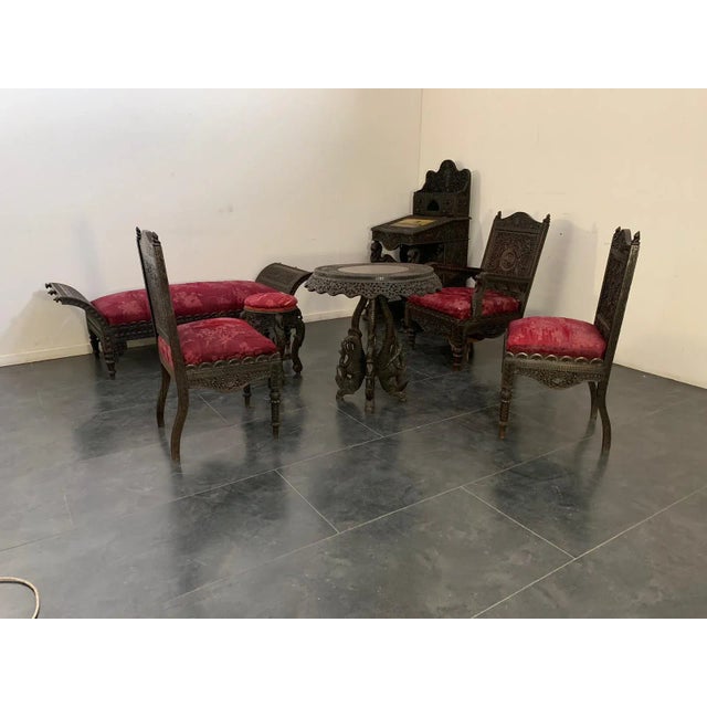 Antique Colonial Lounge Chair For Sale - Image 11 of 12