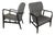 Pair of Mid-Century Style Armchairs Attr Madsen & Schubell For Sale