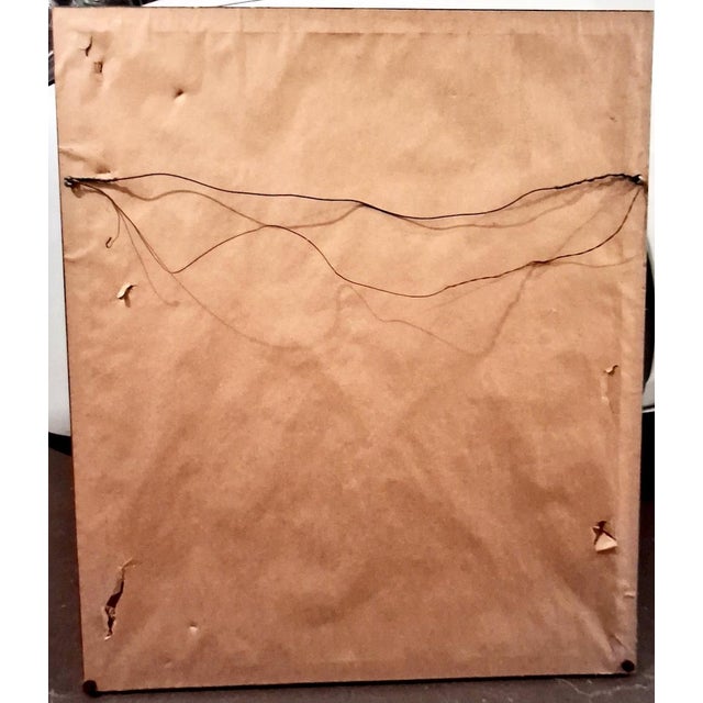 Teal "Winter" From the "Four Seasons Suite," by Alvar For Sale - Image 8 of 8