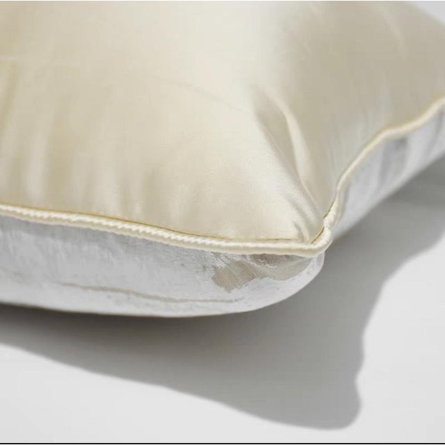 Abstract Brushstroke Pillow For Sale - Image 4 of 5