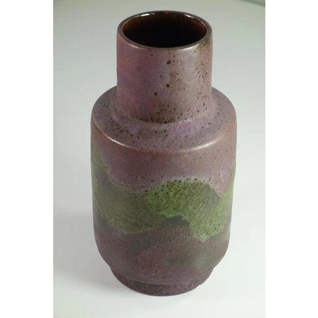 Materic Volcanic Pottery Germany Ceramic Vase, 1960s, in Flawless conditions. Designed 1960 to 1969