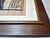 Framed Vintage Egyptian Scene Handpainted on Papyrus For Sale - Image 4 of 12