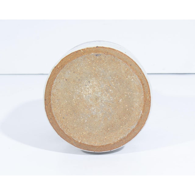 Late 20th Century Richard Peeler Signed Studio Pottery Vase For Sale - Image 5 of 7