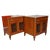 1960's Kindel French Regency Louis XVI Walnut Nightstands With Lattice Doors For Sale In Houston - Image 6 of 15