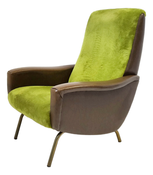 Vintage Lounge Chair by Marco Zanuso, 1960s