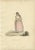 After Miss Semple, Costume of Dutch Woman from Broek in Waterland, 1817, Print For Sale - Image 6 of 6