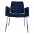 Mid Century Modern j.g Furniture Blue Accent Chair For Sale - Image 10 of 10