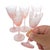 1929 Cambridge Glass Pink Etched Cordial Glasses, Etch 740, Set of 5 For Sale - Image 11 of 13