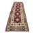 1970s Southwestern Style Handmade Red Oushak Kilim Runner Rug For Sale