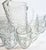 Crystal Christmas Pitcher and Mugs- Set of Nine For Sale - Image 6 of 8