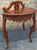 Italian Rococo 19th Century Hand Carved Venetian Demilune Console, Recently Restored For Sale - Image 10 of 11
