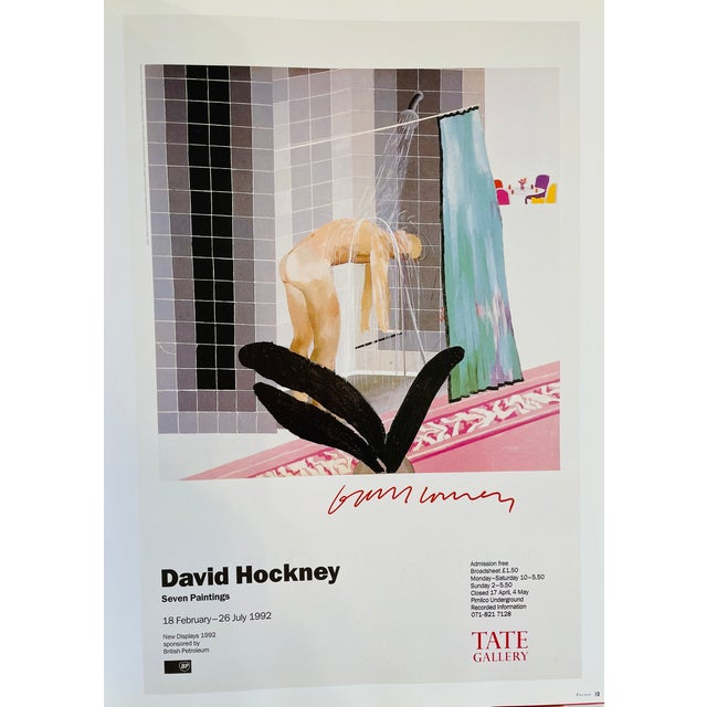 David Hockney Art Book - David Hockney Lithograph Prints: Poster Art Book (1995) For Sale - Image 4 of 11