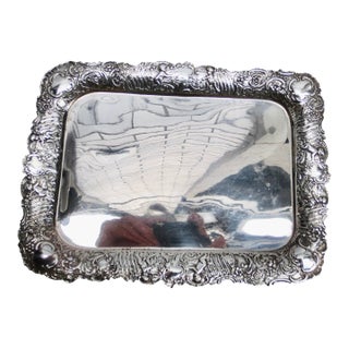 Bruckmann & Son of Heilbronn, c.1900. Silver Tray 11 Oz. For Sale
