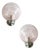 Pink Pulegoso Murano Glass Wall Sconces by Simoeng, Set of 2 For Sale