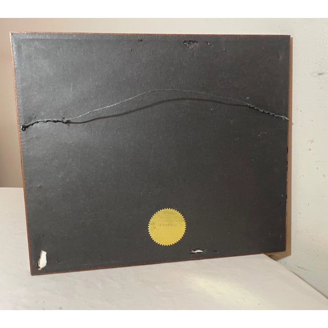 Vintage Religious Original Ruth Collet Woodblock Linocut Figural Pop Art Print For Sale - Image 10 of 12