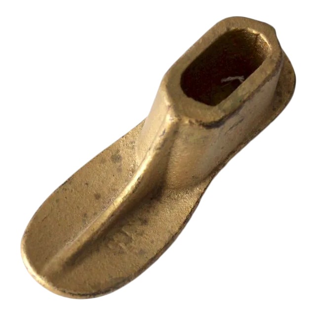Antique Cast Iron Shoe Form For Sale
