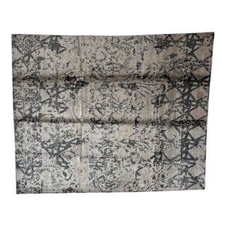 Silk and Wool Modern Nepalese Rug , 8' X 9'7" For Sale