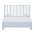 Liam Platform Bed King - Light Blue For Sale - Image 12 of 12