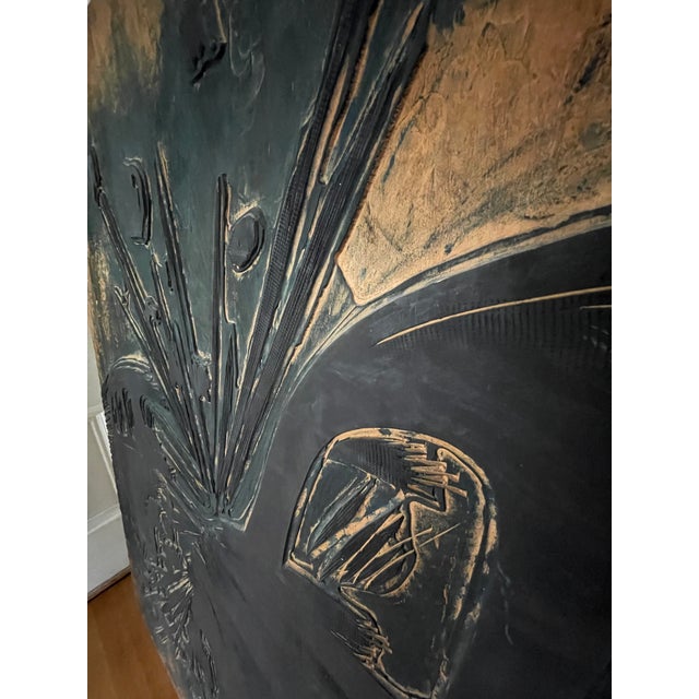 Pair of Large Early 1900's Wooden Advertisement Poster Printing Blocks for "Fearless Greggs" For Sale - Image 4 of 13