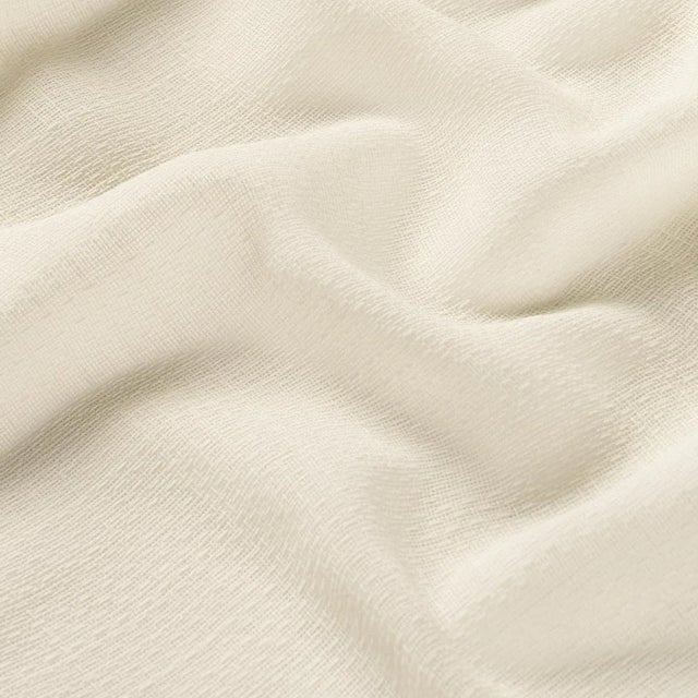 Contemporary SAMPLE - Schumacher Great Basin Sheer Fabric In Ivory For Sale - Image 3 of 3