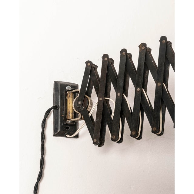 Extendable Wall Lamp by Robert Mathieu, France, 1950s For Sale - Image 6 of 8