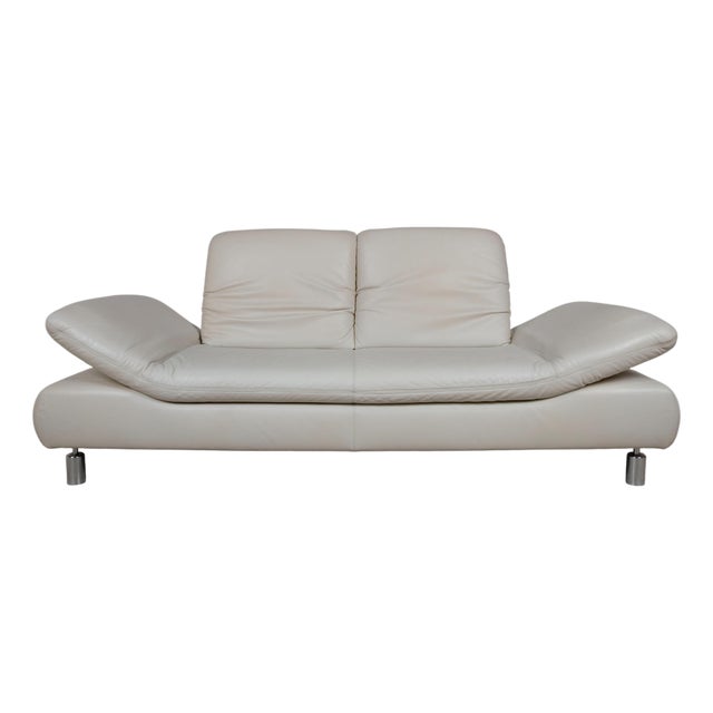 Leather Rivoli Two-Seater Sofa with Manual Function from Koinor For Sale