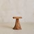 Wood French Brutalist Wood Stool No. 03 by Richard Lecompte, 1970s For Sale - Image 7 of 10