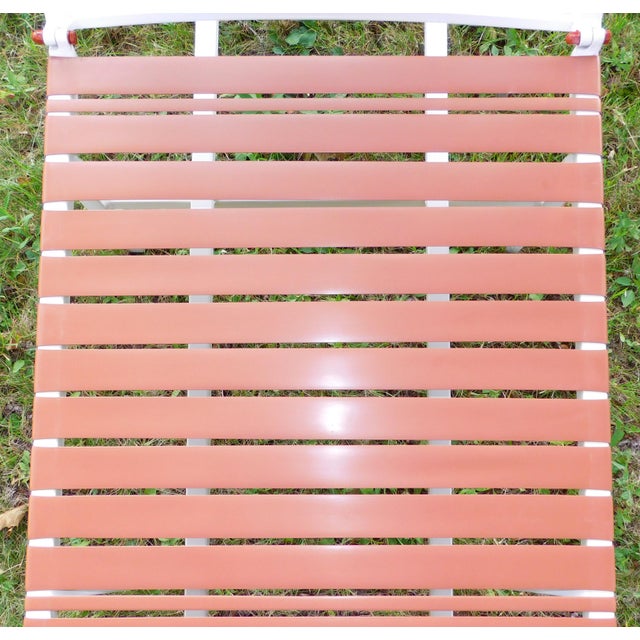 Vintage Brown Jordan Regent II Chaise Lounge | Mid-Century Modern Aluminum Patio Recliner For Sale In Portland, ME - Image 6 of 18