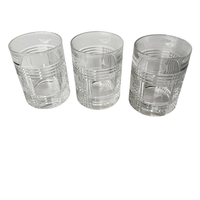 Contemporary Ralph Lauren Glendale Crystal Glassware- Set of 3 For Sale - Image 3 of 3