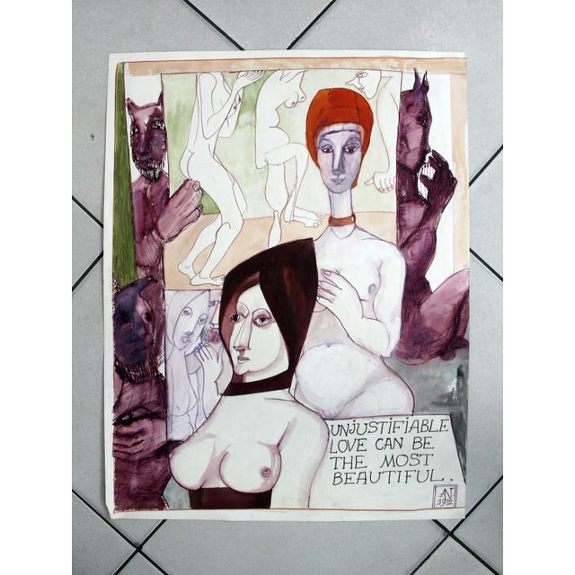 ADAM NIEMCZYC (born in 1914). Painter, graphic artist, poet, novelist. He practiced easel, mural painting and book...