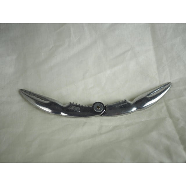 Metal Vintage 1970's Westmark Cracky Chrome Lobster Claw Crackers Made in West Germany For Sale - Image 7 of 13