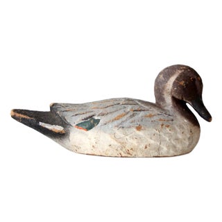Vintage Carry Lite Mallard Hen Duck Decoy For Sale