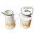 Large French Enamelware Pitcher and Milk Can with Geese Décor, 1950s, Set of 2 For Sale - Image 3 of 10