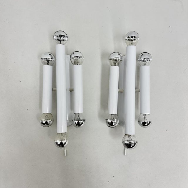 Wall Lamps from Hustadt Leuchten, 1970s, Set of 2 For Sale - Image 9 of 18